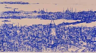 Avrupalı ressamların sayısız İstanbul gravürlerinden 1830 lu yılların İstanbul manzaralarını resmeden ve gravür çalışan İlk isimlerden birisi Thomas Allom dur.