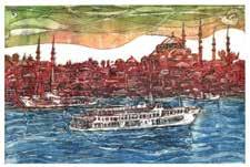 Çalışmalarında kent olarak İstanbul u merkeze alıp kendi tecrübelerinden yola çıkarak yorumlamaktadır. Sanatçı eserlerine imza atmadığında bile eserlerin ona ait olduğunun anlaşıldığını düşünmektedir.