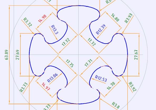 COPRA ProfileScan ile Kalite Yönetimi Yeni bir profili devreye alma sürecinin tamamlanması amacıyla data M profil ve makara tarama