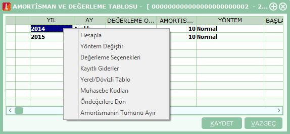 Muhasebe Kodları: Muhasebeleştirme sonucu oluşan fişi görüntülemek ve ilgili muhasebe hesaplarını belirlemek için kullanılır.