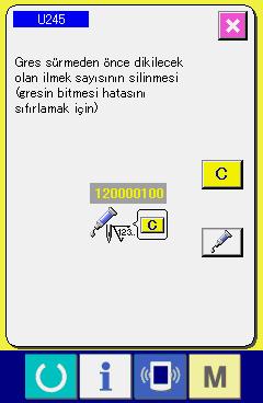 1-9. Gereken bölgelerde gres yağının yenilenmesi * şağıda belirtilen hata mesajları gösterildiği takdirde veya yılda en az bir kere (hangisi önce gelirse) gres yağını yenileyin.