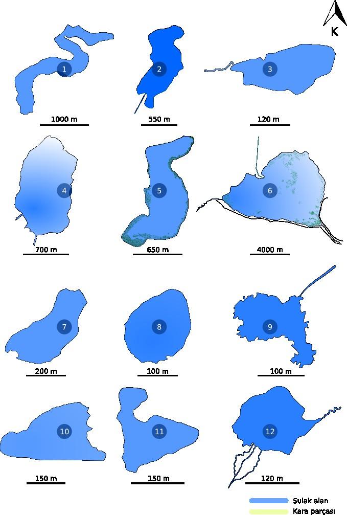 Şekil 2. 4: 1. Eymir G., 2. Gebekirse G., 3.