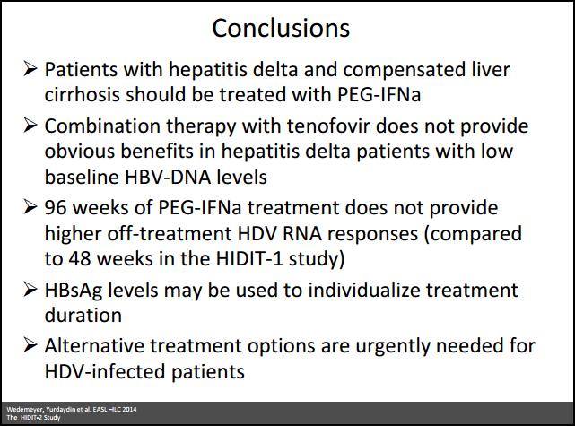 HIDIT -2 TRIAL: PegIFN