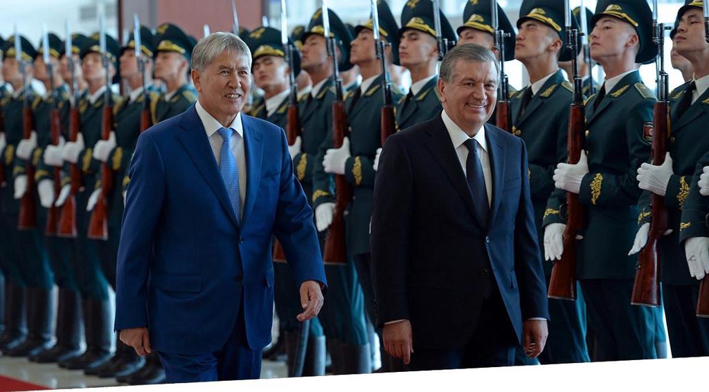 A.ATAMBAYEV İN ÖZBEKİSTAN ZİYARETİNİN SONUÇLARI 5-6 Ekim 2017 Tarihlerinde Kırgızistan Devlet Başkanı Almazbek Atambayev komşu ülke Özbekistan Cumhuriyeti'ne devlet ziyareti gerçekleştirdi.
