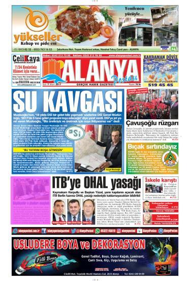 .. Sayfa : 1 ANTALYA Tiraj