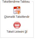 Toplam Faiz Oranı alanına taksitlendirmeden dolayı faiz işletilecekse yıllık faiz oranı girilir. Bu durumda fatura toplamının üzerine faiz işletilerek taksit hesaplaması yapılacaktır.