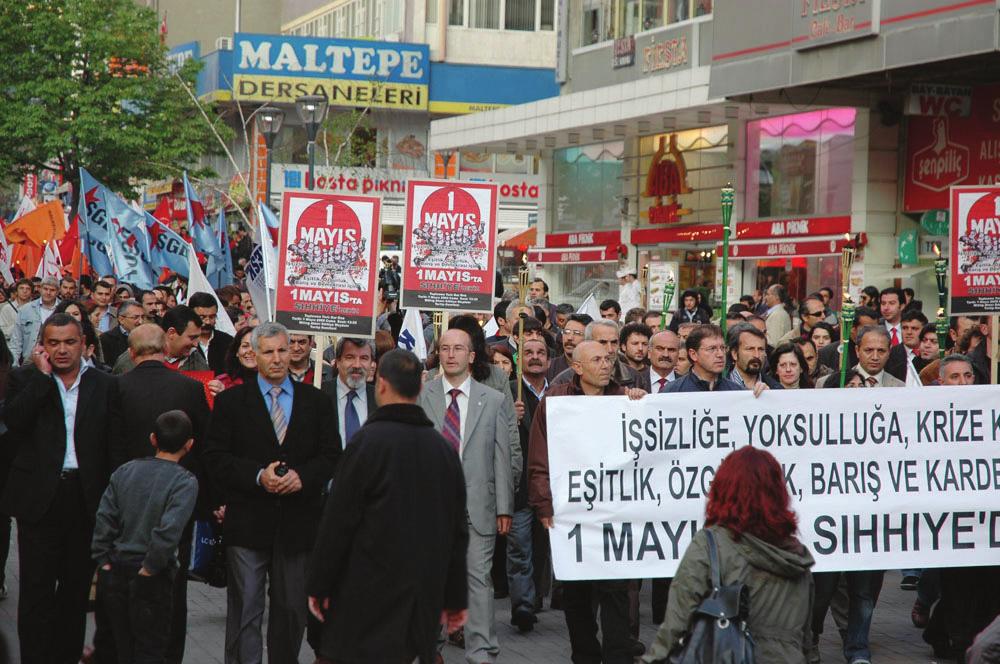 04 Kasım 2009 KESK in SSGSS, katkı payları ve güvencesizliğe karşı gerçekleştirdiği eylemlere destek verildi. 11 Kasım 2009 TMMOB Ankara İKK 26.