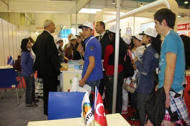 katılım gösterdiği CHEMĠSTRY EURASĠA VE PLAST EURASĠA ĠSTANBUL 2011 fuarına, atık alım