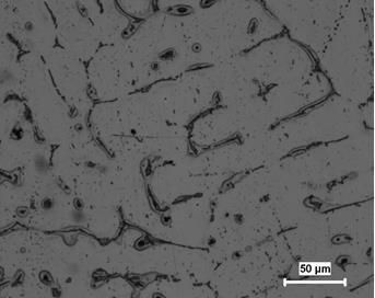 19 7.96 0.022 0.015 Kalan 4.2. Mikroyapı İncelemeleri (Microstructure Investigations) Mikroyapı incelemeleri için döküm parçalardan kesilen numuneler bakalite alınmıştır.