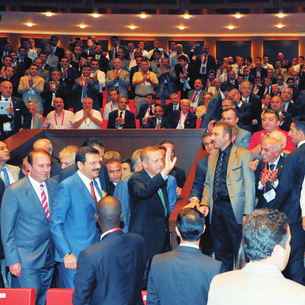 Başbakan Recep Tayyip Erdoğan, Genel Kurul delegelerine hitaben yaptığı konuşmada, istikrarın ve