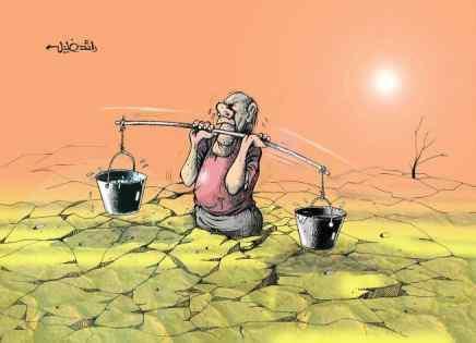 Yaşamın Temel Kaynağı: Su Kaynak: Karikatürcüler Derneği-TEMA Vakfı-Cartoon