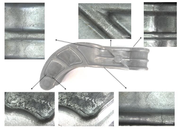 REO-DÖKÜMLÜ ÜRETİLMİŞ AA7075 ALÜMİNYUM ALAŞIMININ METALOGRAFİK İNCE Politeknik Dergisi, 2017; 20 (3) : 585-594 Al-Zn-Mg-Cu alaşımlarının sıcak yırtılmaya yatkın olduğu ve sıcak yırtılma