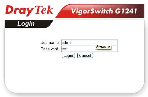 Switch varsayılan değerleri aşağıdaki şekilde sıralanmıştır. Web Akıllı Switch konfigürasyonu tamamlandığında, siz ayarlanmış IP adresine göre de göz atabilirsiniz.