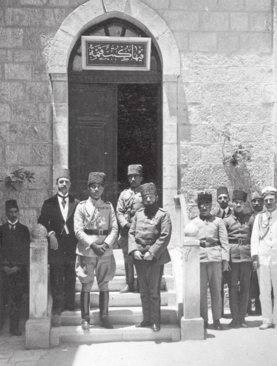 Şehzâde Osman Fuad Efendi, Cemal Paşa ile Kudüs