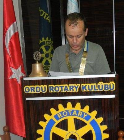 1656.Toplantı Yeri : Ordu Rotary Kulüp Lokali Gün/Saat : 12.09.2017 Salı /19.30 Konuklarımız : Sn. Berfin Uygun Konuşmacımız : Konu : Toplantıya Katılamayanlar : Rtn. Ali Çakır Rtn. İsmail Aydın Rtn.