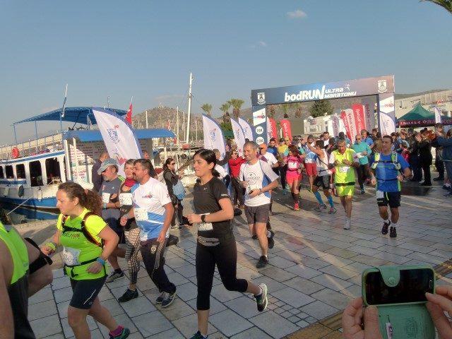 Unlimited Academy nin koordinasyonunu üstlendiği Bodrun Ultra Maratonu na; Gençlik ve Spor Bakanlığı,