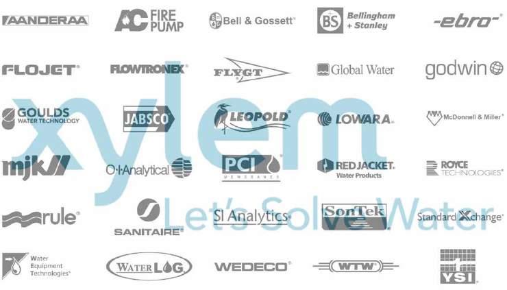 Xylem 150 den fazla ülkede temiz su ve atık su alanındaki uygulama tecrübesi, 4 milyar doları aşan cirosu ve 12.000 den fazla çalışanı olan Xylem, su teknolojilerinde küresel bir liderdir.