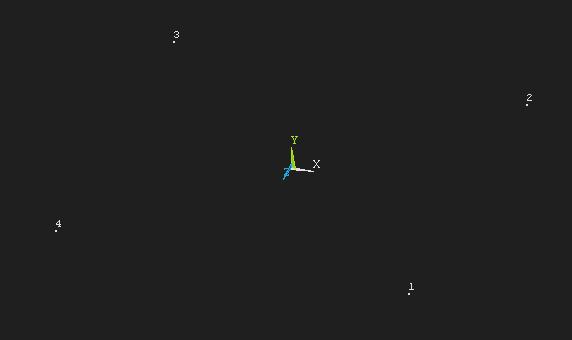 5.3 Geometrilerin Modellenmesi 5.3.1 Kompozit Levhanın Modellenmesi Main Menu Preprocessor Modelling Create Keypoints In active CS X:0.125, Y:0, Z:0.125 Apply X :0.125, Y:0, Z: 0.125 Apply X: 0.