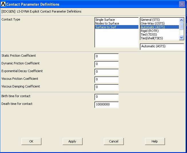 5.5.2 Vurucu Bileşenlerinin Oluşturulması Utility Menu Select Entities Elements By Attributes Malzeme numarası 2 girilir Apply Nodes Attached to Elements OK Utilitiy Menu Select Comp/Assembly Create