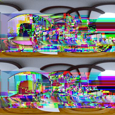 SOLIDWORKS Visualize Stereo Anaglif Modu Stereo Anaglif Modu, iki görüntüyü, pahalı olmayan kırmızı/cam göbeği stereo gözlükleri kullanarak görüntüleyebileceğiniz 3B görüntüler oluşturmak için renk