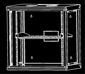 19inch olan tüm rack kabinetlerle uyum