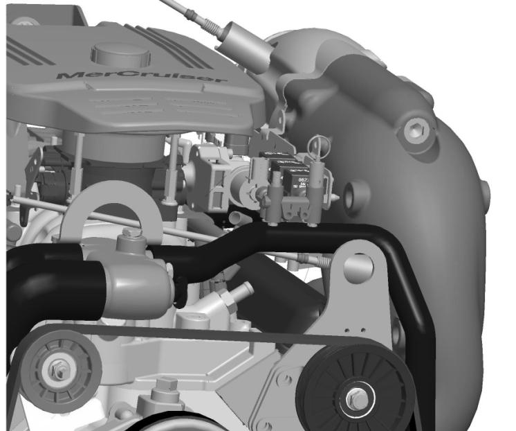 Bölüm 5 - Bkım 1. PCV vlfini çıkış vlfi kpğındn çıkrın. - PCV vlfi (hortum gösterilmemiştir) 2. PCV vlfini hortumdn çıkrın ve vlfi tın. 3. Vlf kpğın yeni ir PCV vlfi tkın ve hortumu yeniden ğlyın. 4.