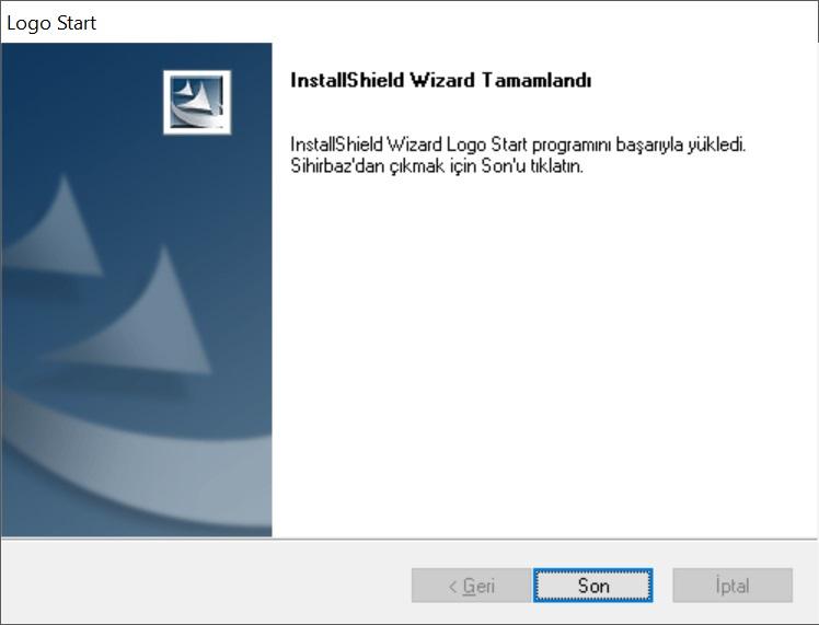 PROGRAMA GİRİŞ Program kurulumu LOGOSTART.