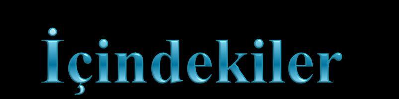 SUNUŞ A.MİSYON ve VİZYON ÖRGÜT YAPISI İDAREYE İLİŞKİN BİLGİLER 1.Taşınır Bilgileri FAALİYETLERE İLİŞKİN BİLGİ ve DEĞERLENDİRMELER A.MALİ BİLGİLER 1.