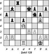 Eğer 20.... Fd8 21. Ad6 Kc7 22. Axb7 Kxb7 23. Fxf6 Fxf6 24. Kxd5 Kc7 25. Kd2 ve beyazlar bir piyon kazanır. Eğer 20.
