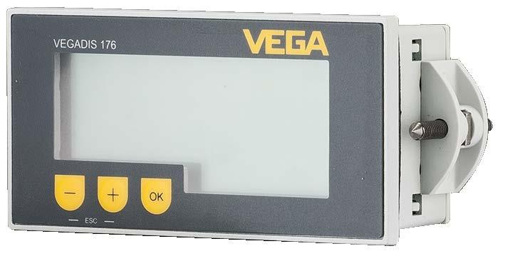 Kullanım Kılavuzu VEGADIS 176 Kontrol paneli montajı için