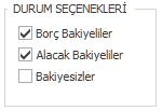 CARİ HESAP BAKİYE YAŞLANDIRMA Hesap Bakiyeleri Yaşlandırma Raporu Finans Modülü altında yer almaktadır. Hesap Bakiyelerini yaşlandırma raporu tüm cari hesapları tek bir raporda sunmaktadır.