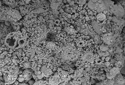 Agrega Morfolojisi ve Mineral Kompozisyonu (SEM ve XRD) Çalışmada kullanılan uçucu kül tanelerinin çoğunlukla küresel bir morfolojiye sahip olduğu Şekil 4 te görülmektedir.