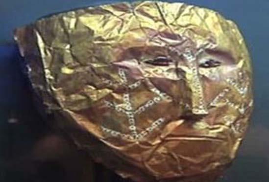 Foto. 15: Göktürk dönemi altın mask
