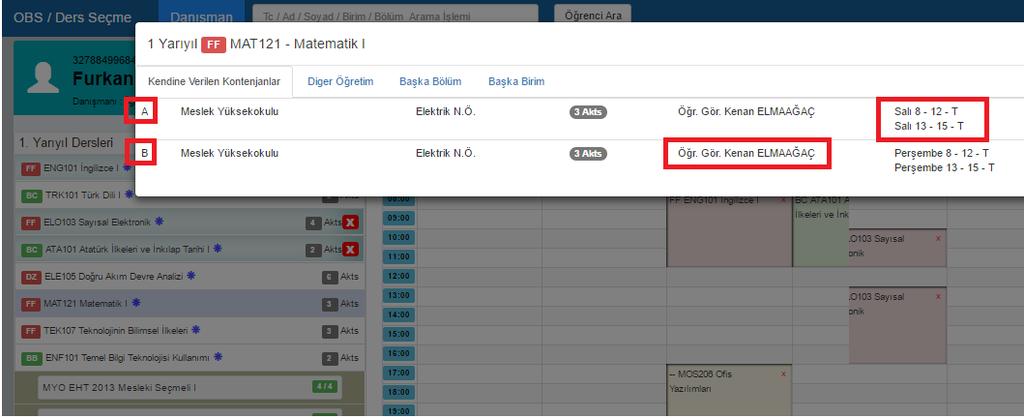 3.1. Ön Lisans ve Lisans Öğrencilerinin Seçebileceği AKTS Miktarı: Genel not ortalaması 1.75'in altında olan ön lisans öğrencileri 30 AKTS, genel not ortalaması 1.