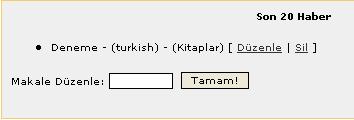 İçerik : Makalemizi buraya yazıyoruz. Ve sayfa atlamak istediğimizde <!--pagebreak--> kullanıyoruz. Ve bittiğine göre düğmesine basarak makalemizi kaydediyoruz.