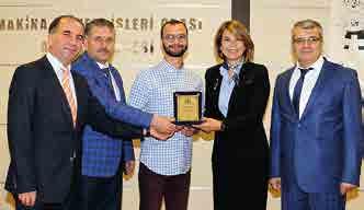 Mucit Fikirler Konuşamaların ardından dereceye giren öğrencilere plaketleri ve ödülleri verildi.