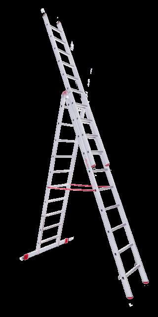 Üç Parçalı Çok Amaçlı Merdiven Three-Piece Multi-Purpose Ladders Basamak Sayısı Number Of Steps Teknik Özellik Tablosu /Technical Specification Table Yükseklik /Height H1 H2 H3 Genişlik/Width A B C