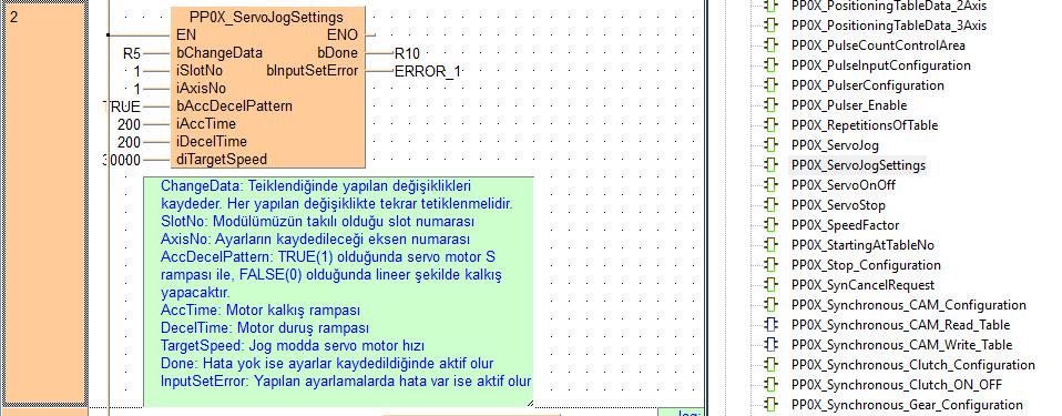 Ekranın sağ tarafında bulunan Instruction kısmından Location segmesi