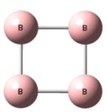 p) cc-pvdz 2S+1 Optimize enerji Göreli Enerji Optimize enerji Göreli Enerji Optimize enerji B 4-1 Doublet -10.