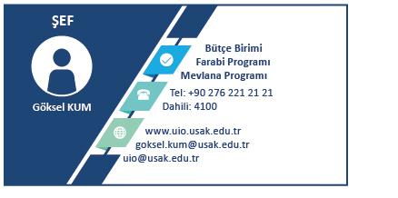 VİZYON GÖREV VE SORUMLULUKLAR AB & Uluslararası İlişkiler Ofisi'nin amacı, üniversitemizin yurt içindeki ve yurtdışındaki üniversiteler, eğitim ve araştırma faaliyetlerine katkı sağlayan kuruluşlarla