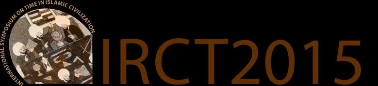 ULUSLARARASI İSLAM MEDENİYETİNDE ZAMAN SEMPOZYUMU 08 11 EKİM 2015 INTERNATIONAL SYMPOSIUM ON TIME IN ISLAMIC CIVILIZATION 08-11October, 2015 9:30 10: 30 Sempozyum Açılış Konuşmaları