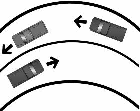 A) SRC 1 B) SRC 2 C) SRC 3 D) SRC 4 A) Öndeki aracın geç işaretine uymalıdır. B) Hızını artırarak öndeki aracı geçmelidir. C) Öndeki araca takip mesafesinden daha fazla yaklaşmalıdır.