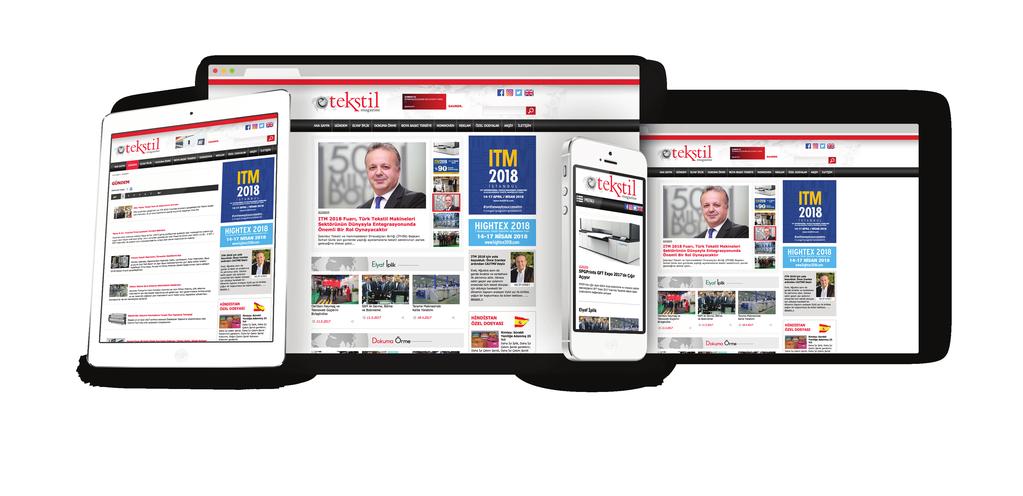 Web Sitesi Reklamları TEKSTİL SEKTÖRÜNDEKİ HER ŞEY, Bİ TIK LA KARŞINIZDA E TEXTİLE MAGAZİN; TEKSTİL HABERCİLİĞİNİN DİJİTAL HALİ!