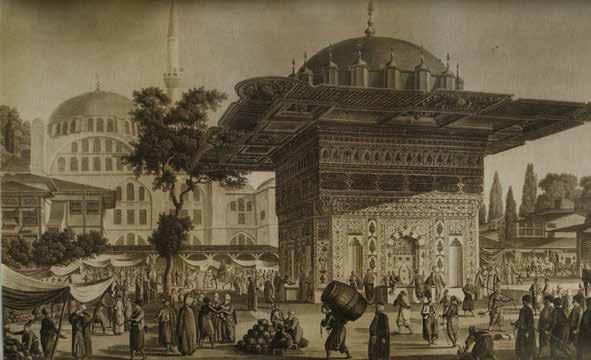 Antoine Ignase Melling Sultan III. Selim in saray hizmetinde bulunmuş mimardır. 1805 de ikinci kez İstanbul a gelip on yıl yaşamıştır.