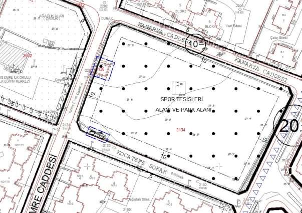 Şekil 6: Planlama alanına ilişkin 1/1000 Ölçekli Uygulama İmar Planı tadilatı 7. Planlama Alanı Kullanımları Planlama alanının kullanım türü ve parsel büyüklükleri aşağıdaki gibidir.