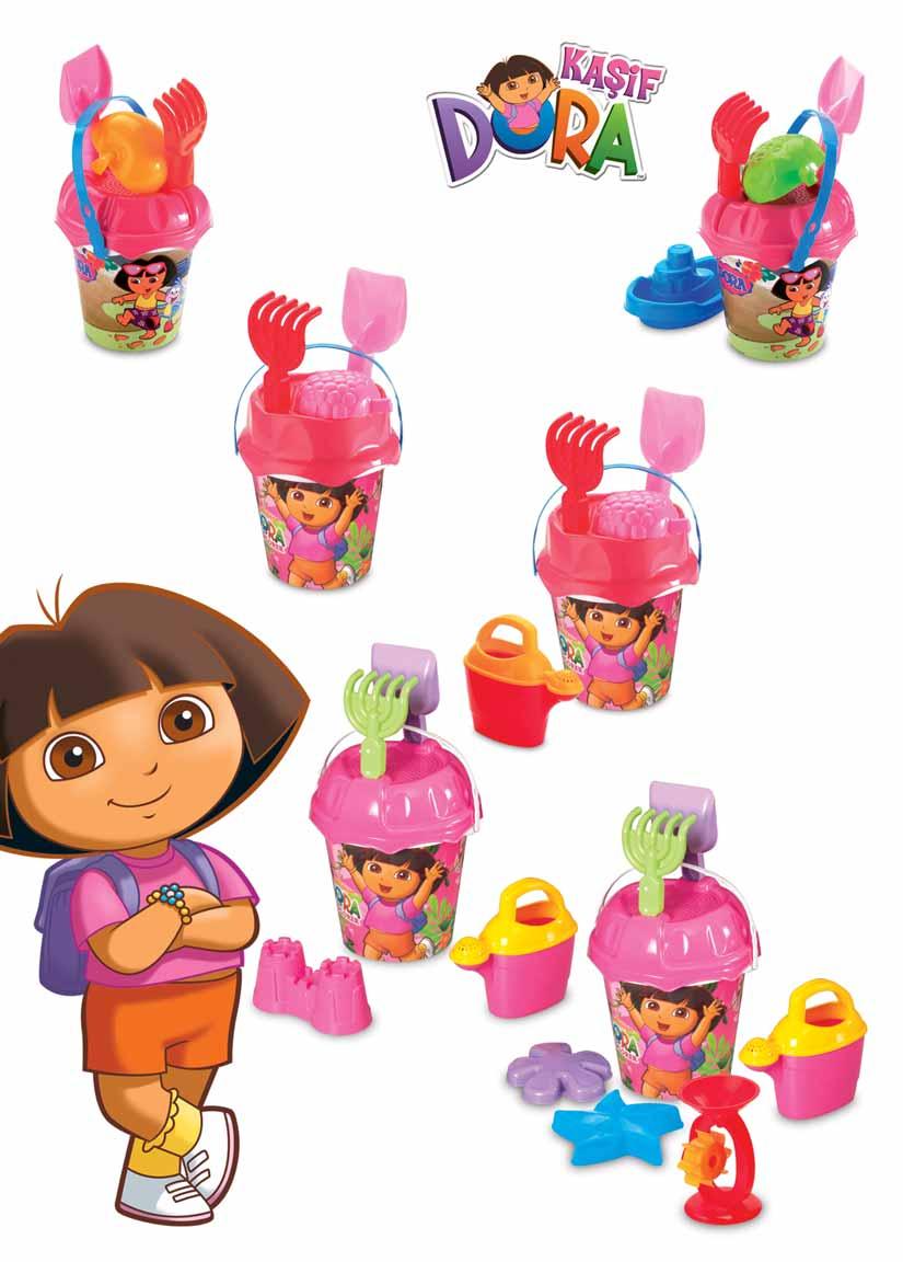 01437 150ø*280 DORA KÜÇÜK KOVA SET Dora Small Bucket Set 610*460*500 24 0.15 150ø*280 01438 DORA KÜÇÜK AKS. KOVA SET Dora Small Bucket Set with accs 610*460*500 24 0.