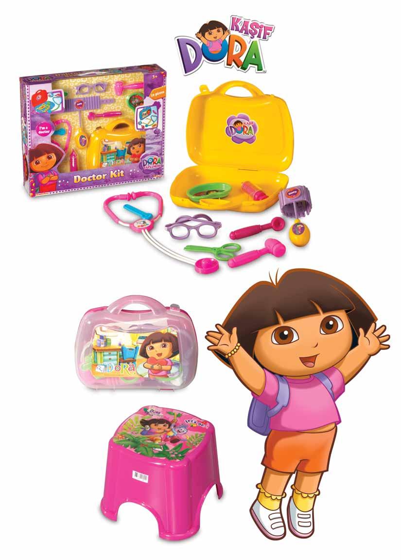 01831 100*490*400 DORA KUTULU DOKTOR SET Dora Doctor Set in a Box 635*500*815 12 0.