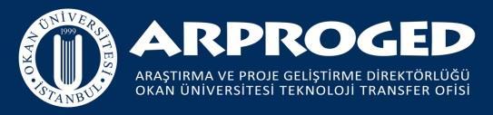 1003 Programı İlave Bilgiler Proje Türü Proje Süresi Proje Bütçesi Küçük Ölçekli Orta Ölçekli Büyük Ölçekli En Fazla 24 ay En Fazla 36 ay En Fazla 36 ay