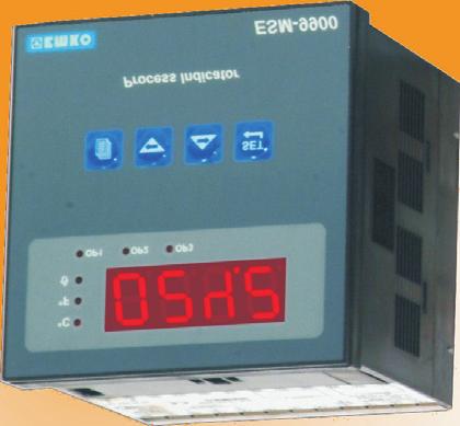 ESM-99 00 96x96 DIN 1/4 Proses G österge Cihazý ESM-9900 96 x 96 DIN 1/4 Üniversal Giriþli Smart Output Modül Sistemli Proses Gösterge Cihazý - 4 dijit proses deðeri göstergesi (P) - Üniversal proses
